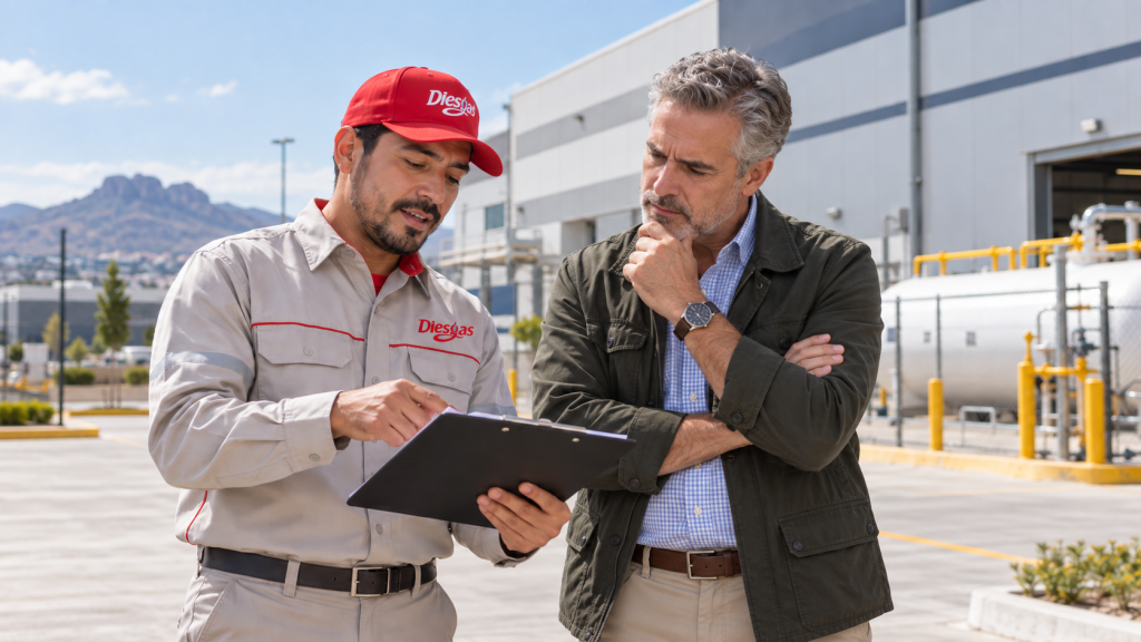 Gas LP para empresas en Querétaro