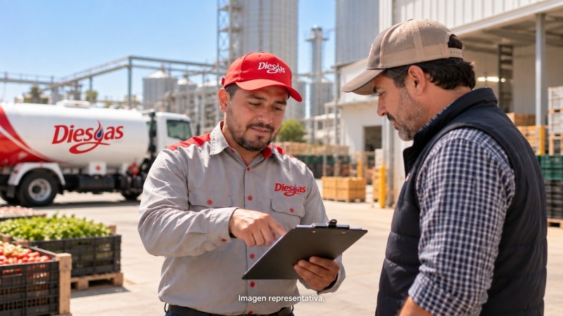 Gas LP para agroindustria
